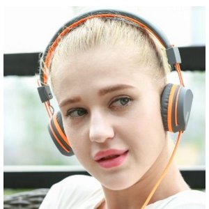 Headphones, Darkiron [Kanen] Series Headset with Microphone for Travel, Work, Running Sport , Kids Girls for Music or Gaming, Compatible with Smart