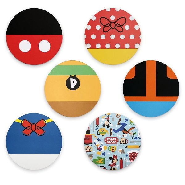 Mickey Mouse and Friends Coaster Set – Mousewares | shopDisney