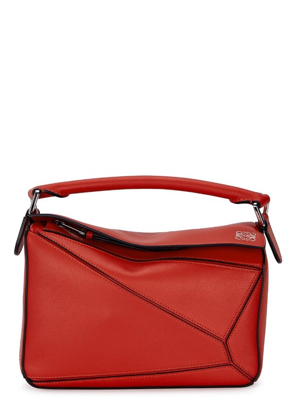 Puzzle small leather cross-body bag