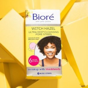 Amazon Biore Witch Hazel Ultra Cleansing Pore Strips Sale
