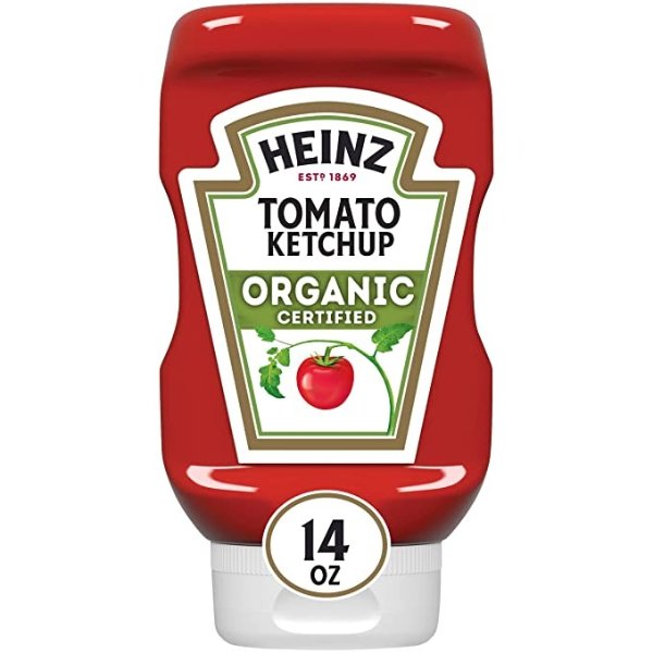 Organic Tomato Ketchup (14 oz Bottle)
