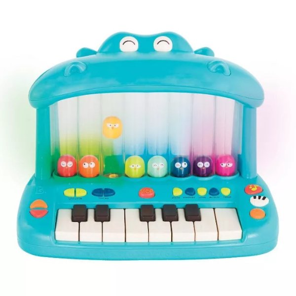 Toy Piano for Kids Hippo Pop