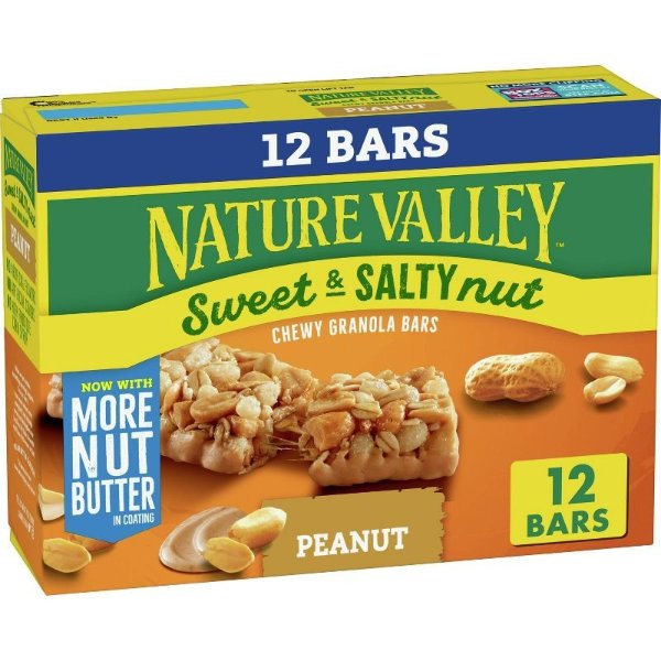 Sweet & Salty Nut Peanut Granola Bars - 1.2oz 12ct