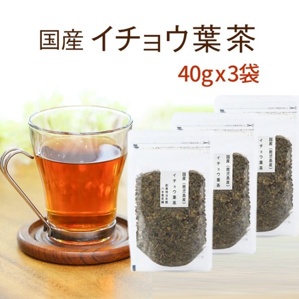 国产银杏茶粉末40 g (3袋)