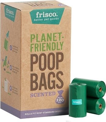 Refill Planet Friendly Dog Poop Bags, Scented, 120 count - Chewy.com