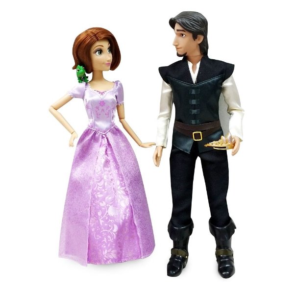 Rapunzel and Flynn 娃娃套装