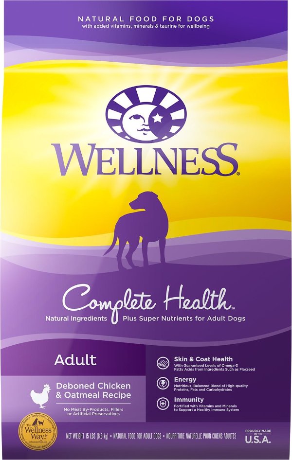 Complete Health Adult Deboned Chicken & Oatmeal Recipe Dry Dog Food, 30-lb bag - Chewy.com
