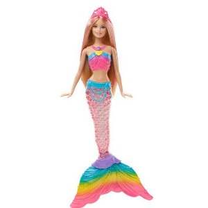 销量第一！Barbie 发光美人鱼芭比娃娃