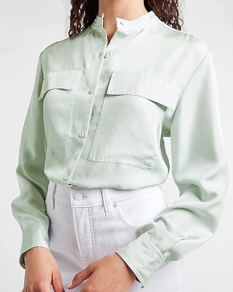 Two Pocket Button-up Shirt