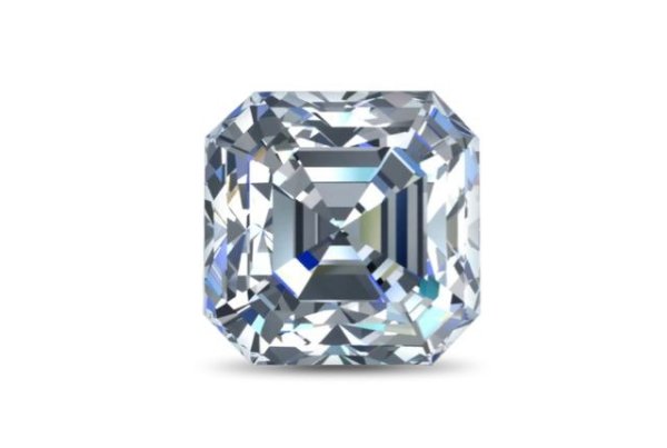1.00 Carat Asscher Lab DiamondSKU: D-8WGY9RPVE5Good | F | SI2