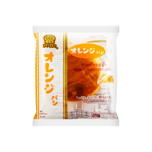 D-PLUS 天然酵母 橙子风味面包 75g