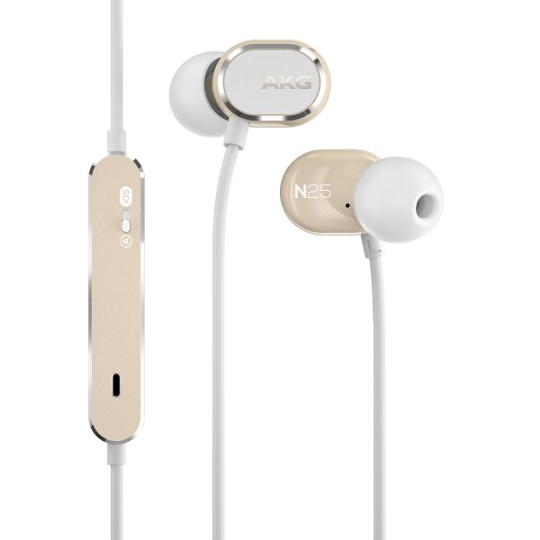 AKG N25 双动圈入耳式耳机 带线控 双色可选