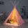 6ft Kids Cotton Pretend Teepee Play Tent w/ LED Lights, Carrying Bag