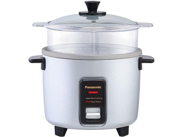 SR-W10FGEL Automatic Rice Cooker/ Steamer, Silve