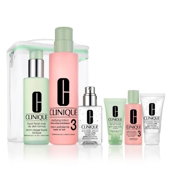 Great Skin Everywhere 3-Step Skin Care Set for Combination or Oily Skin