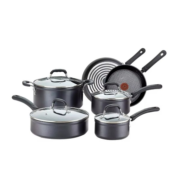 10-Piece Forged Non-Stick Cookware Set