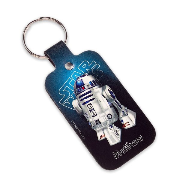 R2-D2 Leather Keychain - Star Wars - Personalizable | shopDisney