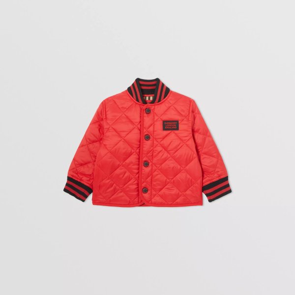 Recycled Polyester Diamond Quilted Jacket