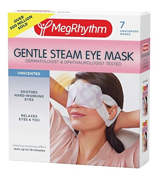 Unscented Gentle Steam Eye Mask, 7 Count