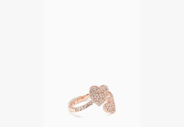 Yours Truly Pave Heart Ring