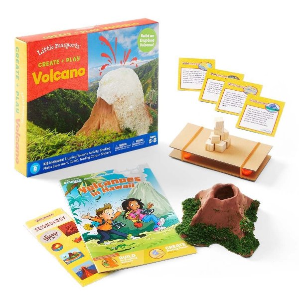Create + Play: Volcano Kit | Little Passports