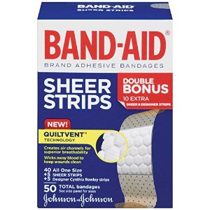 白菜价：Band-Aid Bandages 邦迪透气创可贴 40片