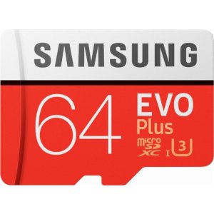 Samsung EVO Plus 64GB microSDXC UHS-I Memory Card
