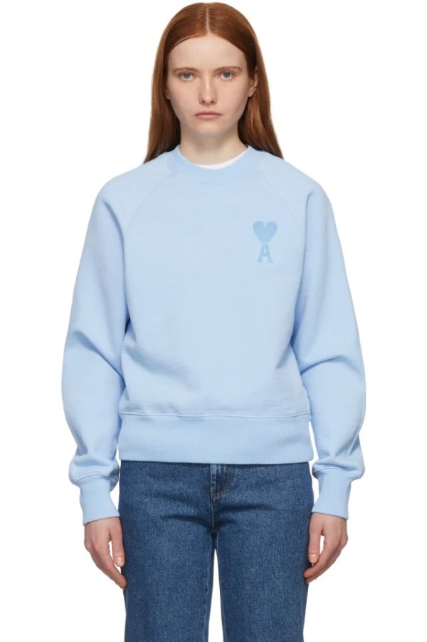Blue Ami de Coeur Sweatshirt