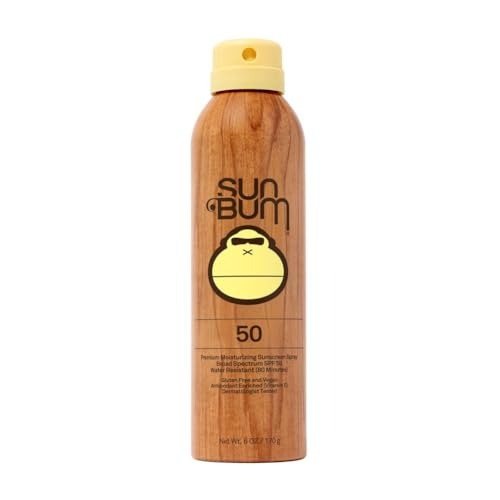 Original SPF 50 Sunscreen Spray |Vegan and Hawaii 104 Reef Act Compliant (Octinoxate & Oxybenzone Free) Broad Spectrum Moisturizing UVA/UVB Sunscreen with Vitamin E | 6 oz