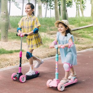 SULIVES 3 Wheel Scooter for Kids
