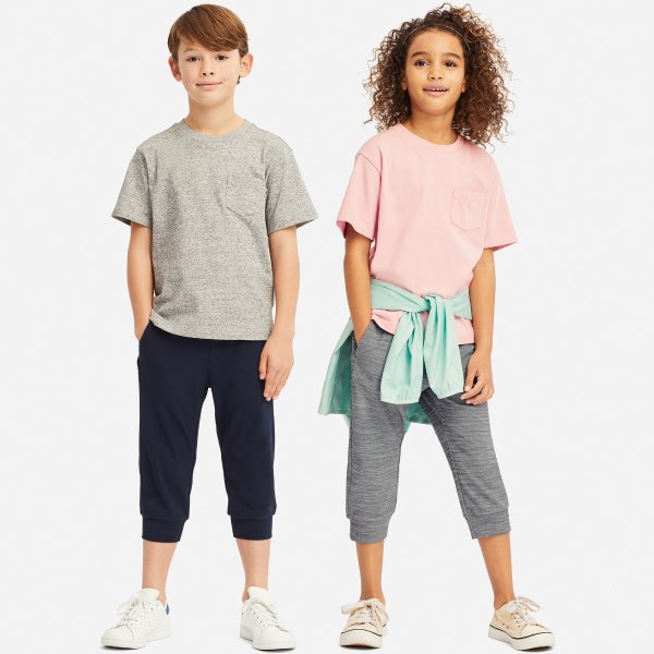 KIDS ULTRA STRETCH ACTIVE CROPPED PANTS