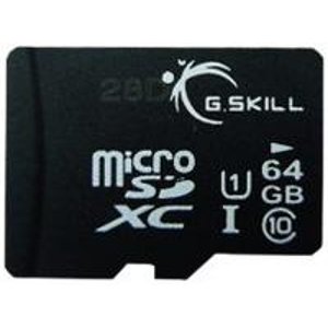 G.Skill 64GB Micro SDXC Flash Memory Card 
