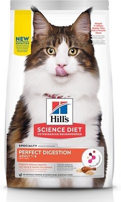 Hill's Science Diet 鸡肉大麦猫粮, 6-lb  