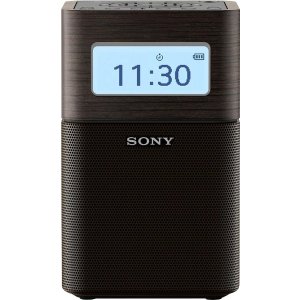 Sony 便携式 收音机调频 便携式蓝牙音箱 带闹表显示屏