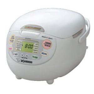 Zojirushi NS-ZCC18 White 10-Cup Rice Cooker