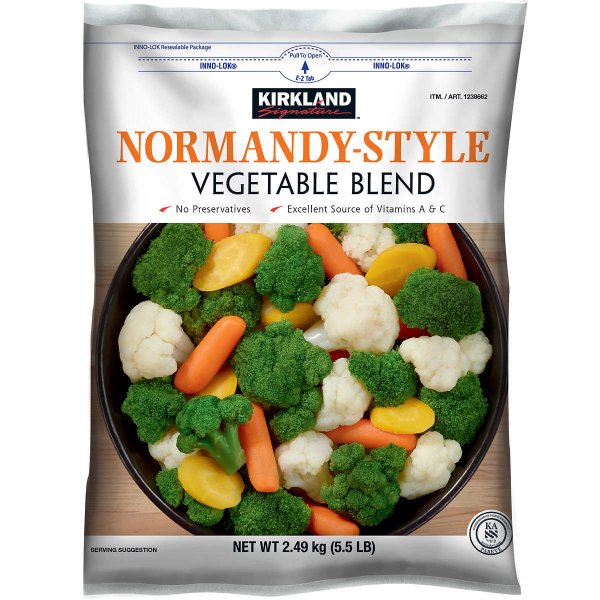 Normandy-Style Vegetable Blend, 5.5 lbs