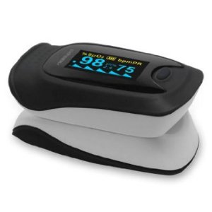 MeasuPro OX200 Instant Read Digital Pulse Oximeter with Carry Case and Lanyard CE, FDA Approved