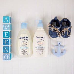Aveeno & JJ Baby Cream Bath Set Sales