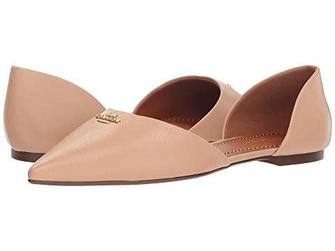 Leather Pointy Toe Flat at 6pm