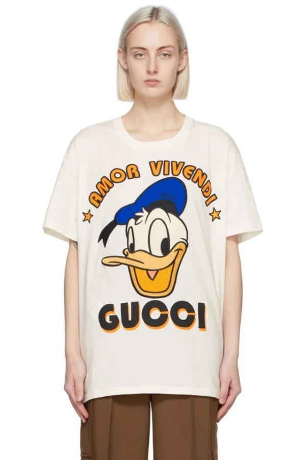 Off-White Disney Edition 'Amor' Donald Duck T-Shirt
