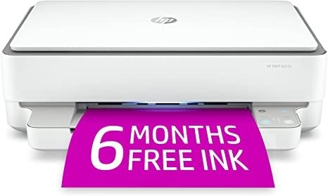 ENVY 6055e All-in-One Wireless Color Printer, with bonus 6 months free Instant Ink (223N1A)