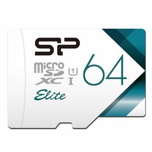 Silicon Power 64GB High Speed MicroSD Card with Adapter