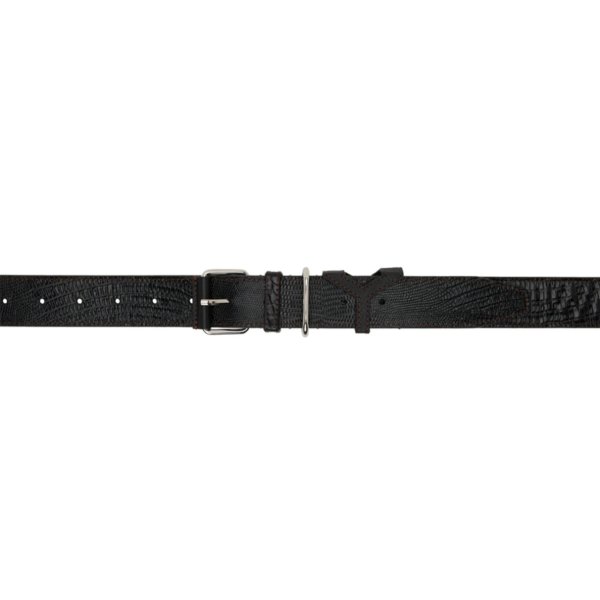 Black Patchwork Belt