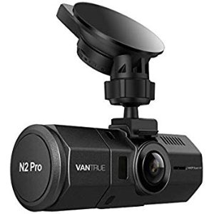 Vantrue N2 Pro Dash Cam, Infrared Night Vision, Dual 1920x1080P Front and Inside Dash Camera