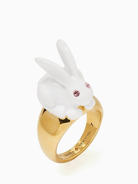 forest party bunny ring