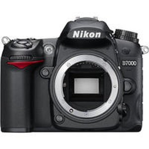 (翻新)尼康D7000 16.2 MP DX-format 单反数码相机机身
