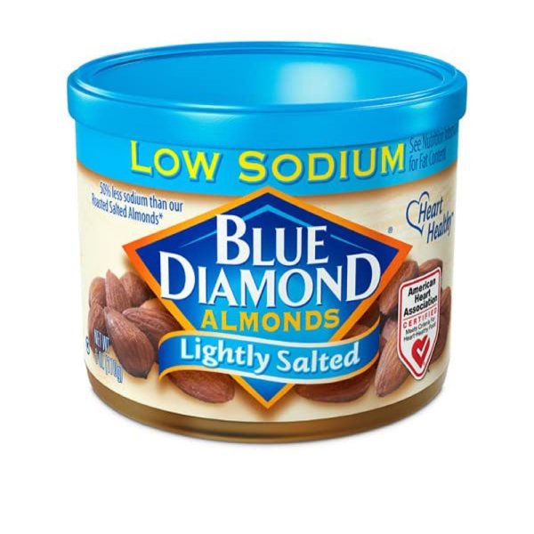Lightly Salted, Low Sodium, 6 Ounce