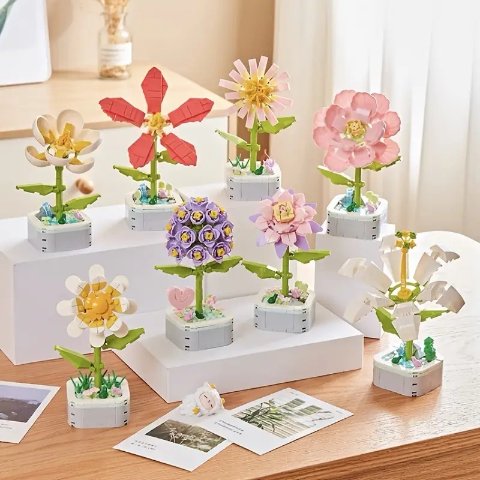 Cute Cartoon Flower And Plant Pins Perfect Gift For Kids And - Temu