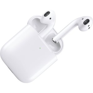 Apple AirPods Wireless Headphones with Charging Case (2nd Generation)