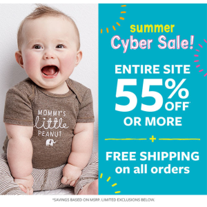 Carter's Summer Cyber Sale